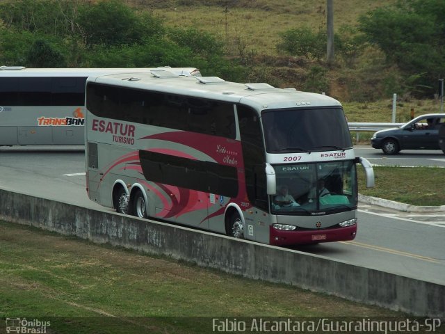 Esatur Turismo 2007 na cidade de Aparecida, São Paulo, Brasil, por Fabio Alcantara. Número da foto: #2869742.