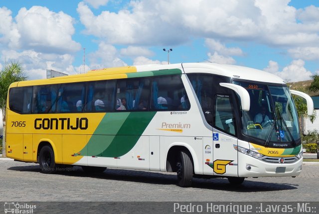 Empresa Gontijo de Transportes 7065 na cidade de Perdões, Minas Gerais, Brasil, por Pedro Henrique Gumercindo da Silva. Número da foto: #2869482.
