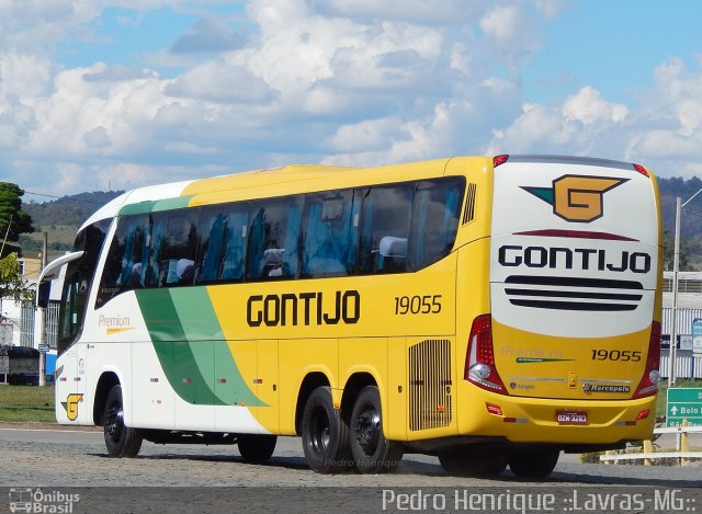 Empresa Gontijo de Transportes 19055 na cidade de Perdões, Minas Gerais, Brasil, por Pedro Henrique Gumercindo da Silva. Número da foto: #2869515.