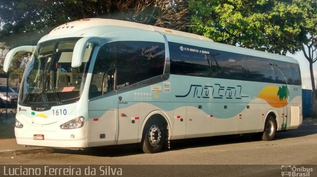 Transportadora Turística Natal 1610 na cidade de São Paulo, São Paulo, Brasil, por Luciano Ferreira da Silva. ID da foto: 2869430.