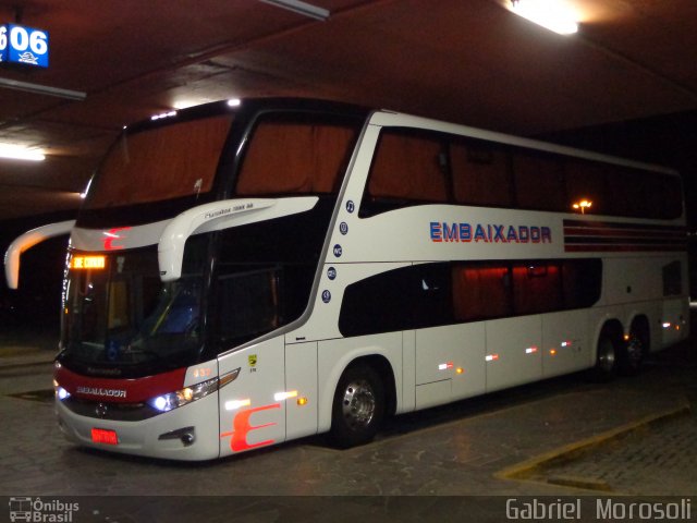Expresso Embaixador 432 na cidade de Pelotas, Rio Grande do Sul, Brasil, por Gabriel  Morosoli. Número da foto: #2867573.