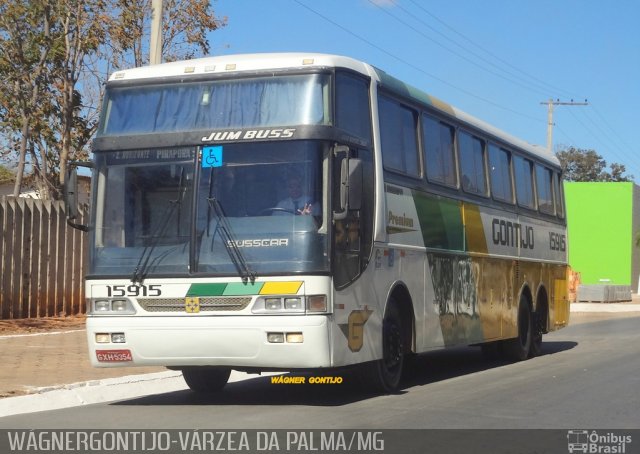 Empresa Gontijo de Transportes 15915 na cidade de Várzea da Palma, Minas Gerais, Brasil, por Wagner Gontijo Várzea da Palma-mg. ID da foto: 2869431.