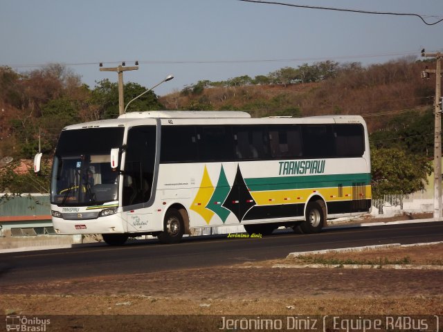 Viação Transpiauí 482 na cidade de Buriti dos Lopes, Piauí, Brasil, por Jerônimo Diniz. ID da foto: 2868450.