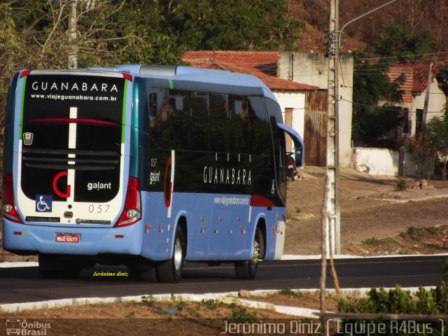 Expresso Guanabara 057 na cidade de Buriti dos Lopes, Piauí, Brasil, por Jerônimo Diniz. Número da foto: #2868471.
