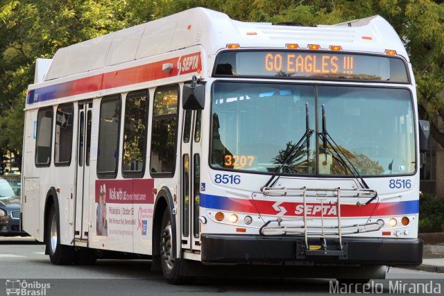 SEPTA - Southeastern Pennsylvania Transportation Autority 8516 na cidade de , por Marcelo Sousa de Miranda Júnior. ID da foto: 2868030.