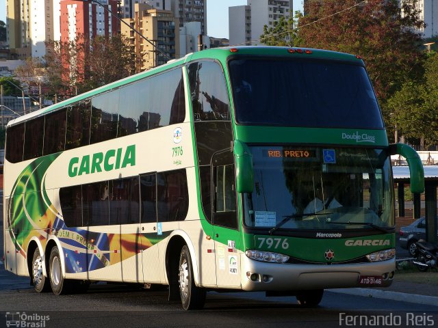 Viação Garcia 7976 na cidade de Ribeirão Preto, São Paulo, Brasil, por Fernando Reis. ID da foto: 2871109.