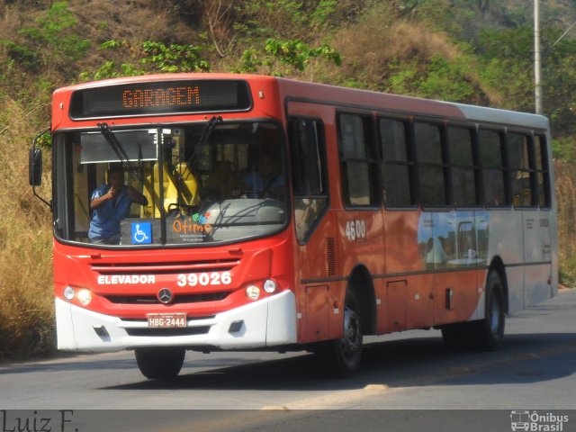 Viação Brasília 39026 na cidade de Sabará, Minas Gerais, Brasil, por Luiz Fernando. Número da foto: #2871193.