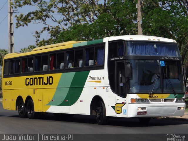 Empresa Gontijo de Transportes 11220 na cidade de Teresina, Piauí, Brasil, por João Victor. ID da foto: 2870909.