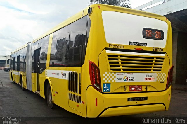 Viação Pioneira 226360 na cidade de Brasília, Distrito Federal, Brasil, por Ronan dos Reis. Número da foto: #2870192.