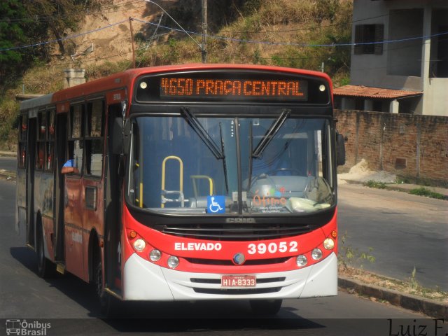 Viação Brasília 39052 na cidade de Sabará, Minas Gerais, Brasil, por Luiz Fernando. ID da foto: 2871190.