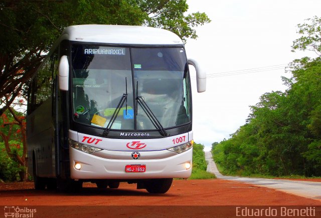 TUT Transportes 1007 na cidade de Barra do Bugres, Mato Grosso, Brasil, por Eduardo Benetti . Número da foto: #2870655.