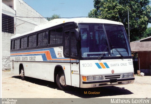 VUSC - Viação União Santa Cruz 1030 na cidade de Santa Cruz do Sul, Rio Grande do Sul, Brasil, por Matheus Goelzer. Número da foto: #2872067.