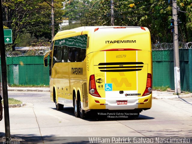 Viação Itapemirim 60579 na cidade de São Paulo, São Paulo, Brasil, por William Patrick Galvão Nascimento. ID da foto: 2869950.