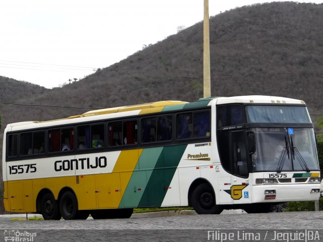 Empresa Gontijo de Transportes 15575 na cidade de Jequié, Bahia, Brasil, por Filipe Lima. ID da foto: 2871726.