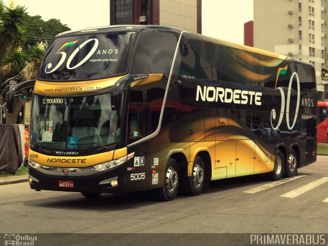 Expresso Nordeste 5005 na cidade de Curitiba, Paraná, Brasil, por Alexandre Rodrigo. Número da foto: #2870557.