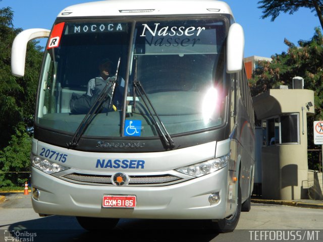 Viação Nasser 207115 na cidade de São Paulo, São Paulo, Brasil, por Stefano  Rodrigues dos Santos. Número da foto: #2871200.