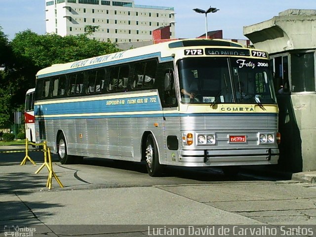 Viação Cometa 7172 na cidade de São Paulo, São Paulo, Brasil, por Luciano David de Carvalho Santos. ID da foto: 2871146.