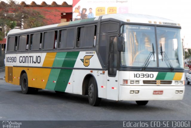 Empresa Gontijo de Transportes 10390 na cidade de Feira de Santana, Bahia, Brasil, por Edcarlos Rodrigues. ID da foto: 2870006.