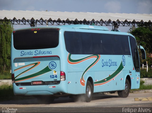 Empresa de Transportes Santa Silvana 124 na cidade de Pelotas, Rio Grande do Sul, Brasil, por Felipe Alves. Número da foto: #2871413.