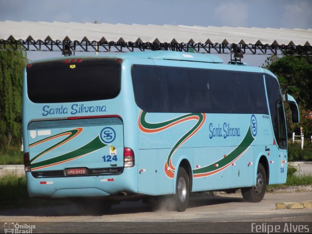 Empresa de Transportes Santa Silvana 124 na cidade de Pelotas, Rio Grande do Sul, Brasil, por Felipe Alves. ID da foto: 2871413.