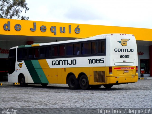 Empresa Gontijo de Transportes 11085 na cidade de Jequié, Bahia, Brasil, por Filipe Lima. Número da foto: #2871757.