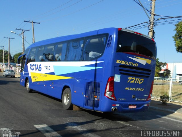 RodeRotas - Rotas de Viação do Triângulo 72110 na cidade de Goiânia, Goiás, Brasil, por Stefano  Rodrigues dos Santos. ID da foto: 2873193.