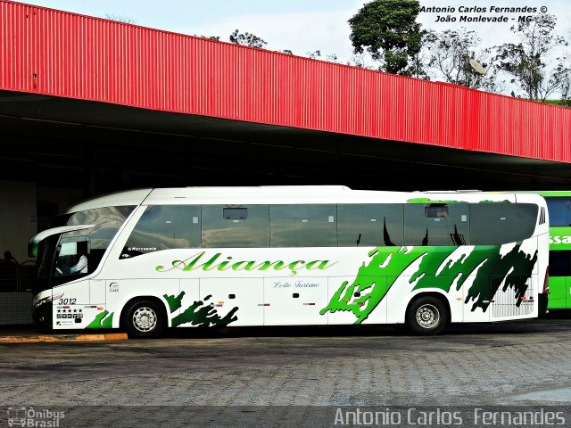 Aliança Turismo 3012 na cidade de João Monlevade, Minas Gerais, Brasil, por Antonio Carlos Fernandes. ID da foto: 2872886.