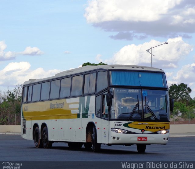 Viação Nacional 6207 na cidade de Floriano, Piauí, Brasil, por Wagner Ribeiro da Silva. ID da foto: 2874401.