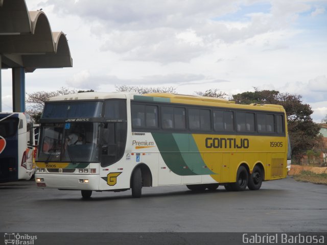 Empresa Gontijo de Transportes 15905 na cidade de Montes Claros, Minas Gerais, Brasil, por Gabriel Barbosa. ID da foto: 2873992.