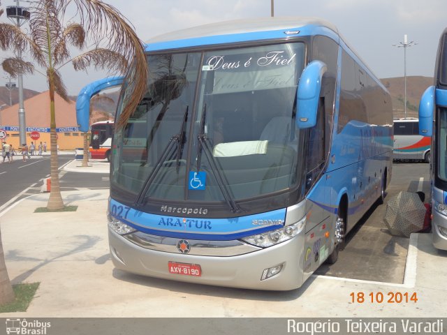 AraTur Turismo 027 na cidade de Aparecida, São Paulo, Brasil, por Rogério Teixeira Varadi. Número da foto: #2873009.
