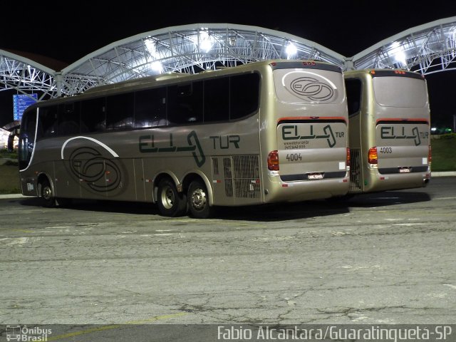 Ellotur Turismo - Viação Ello 4004 na cidade de Aparecida, São Paulo, Brasil, por Fabio Alcantara. ID da foto: 2814229.