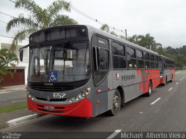 Viação Fervima 657 na cidade de Barueri, São Paulo, Brasil, por Michael  Alberto Vieira. ID da foto: 2814571.