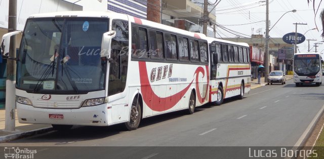 Gefs Transporte e Turismo 2307 na cidade de Araxá, Minas Gerais, Brasil, por Lucas Borges . ID da foto: 2814922.