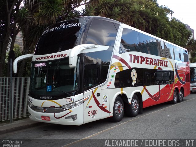 Imperatriz Turismo 9500 na cidade de Curitiba, Paraná, Brasil, por Alexandre Rodrigo. Número da foto: #2814343.