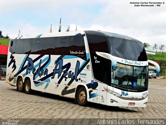 Pedra Azul Turismo 28000 na cidade de João Monlevade, Minas Gerais, Brasil, por Antonio Carlos Fernandes. Número da foto: #2814207.