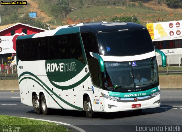 Rovetur Turismo 2000 na cidade de Aparecida, São Paulo, Brasil, por Leonardo Fidelli. Número da foto: #2875417.