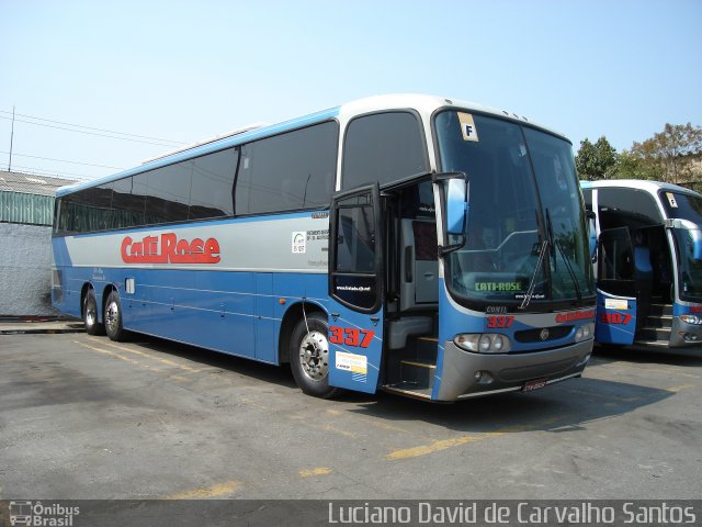 Cati Rose Transporte de Passageiros 337 na cidade de São Bernardo do Campo, São Paulo, Brasil, por Luciano David de Carvalho Santos. Número da foto: #2874763.