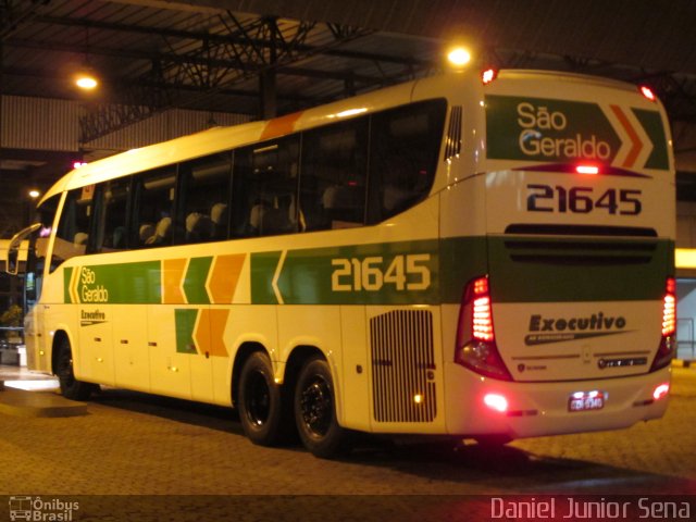 Cia. São Geraldo de Viação 21645 na cidade de Itabirito, Minas Gerais, Brasil, por Daniel Junior Sena. Número da foto: #2876122.