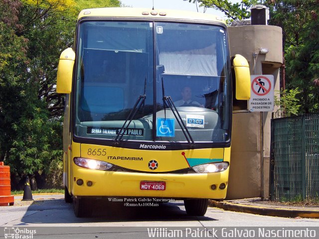 Viação Itapemirim 8655 na cidade de São Paulo, São Paulo, Brasil, por William Patrick Galvão Nascimento. Número da foto: #2874451.