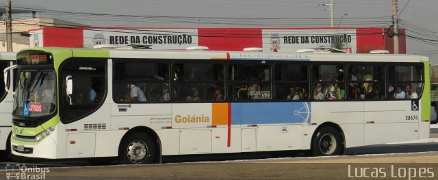 Rápido Araguaia 50674 na cidade de Goiânia, Goiás, Brasil, por Lucas Gabriel Resende Lopes. ID da foto: 2875204.