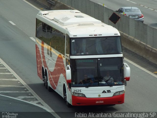 AS Turismo 2525 na cidade de Aparecida, São Paulo, Brasil, por Fabio Alcantara. Número da foto: #2878655.