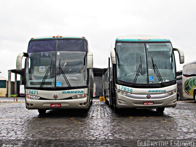 Viação Garcia 7471 na cidade de Londrina, Paraná, Brasil, por Guilherme Estevan. Número da foto: #2816921.