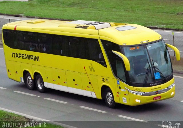 Viação Itapemirim 60627 na cidade de Aparecida, São Paulo, Brasil, por Andrey Gustavo. Número da foto: #2816199.