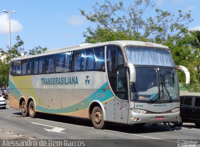 Transbrasiliana Transportes e Turismo 5741 na cidade de Fortaleza, Ceará, Brasil, por Alessandro de Bem Barros. ID da foto: 2816373.