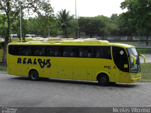 Expresso Real Bus 0241 na cidade de João Pessoa, Paraíba, Brasil, por Nícolas Vitorino Lopes. ID da foto: 2819548.