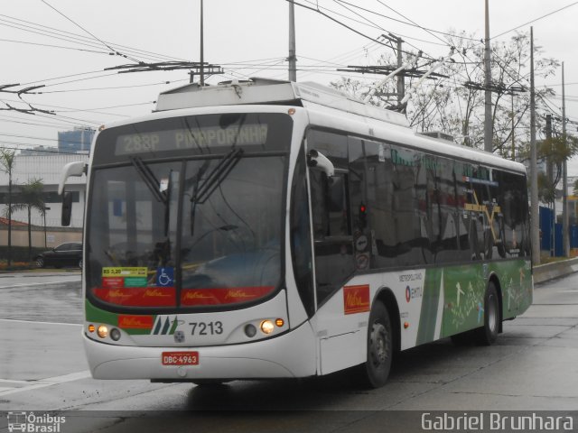 Metra - Sistema Metropolitano de Transporte 7213 na cidade de São Bernardo do Campo, São Paulo, Brasil, por Gabriel Brunhara. Número da foto: #2817831.