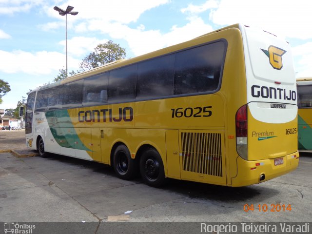 Empresa Gontijo de Transportes 16025 na cidade de São Paulo, São Paulo, Brasil, por Rogério Teixeira Varadi. ID da foto: 2819140.