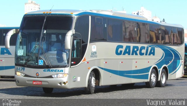 Viação Garcia 6479 na cidade de Londrina, Paraná, Brasil, por Vagner Valani. ID da foto: 2818438.