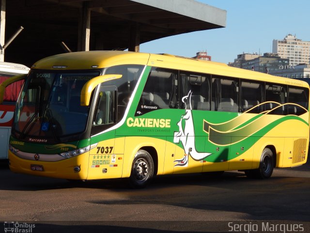 Expresso Caxiense 7037 na cidade de Porto Alegre, Rio Grande do Sul, Brasil, por Sergio Marques . Número da foto: #2818674.