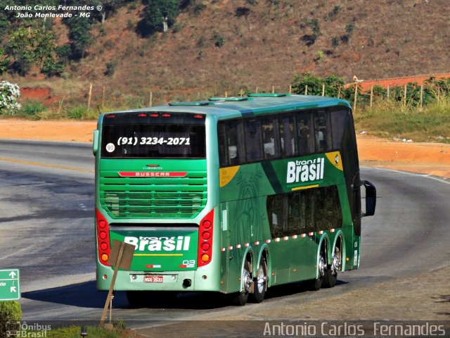 Trans Brasil > TCB - Transporte Coletivo Brasil 03 na cidade de João Monlevade, Minas Gerais, Brasil, por Antonio Carlos Fernandes. Número da foto: #2820469.
